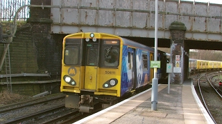 Half an Hour at 216  Birkenhead North Station 1022017  Class 507 508 terminus [upl. by Randolf]