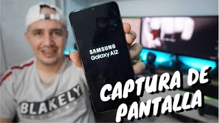 SAMSUNG GALAXY A12 📲 Como Hacer un Screenshot FÁCIL O Captura De Pantalla 👉  Orientador Movil [upl. by Esilenna]