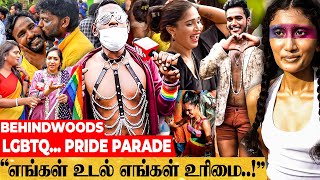 quotஇது எங்களோட உடல் எங்களோட உரிமைquot LGBTQ PRIDE PARADE  LIVE VISIT [upl. by Em]