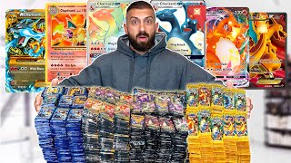 The Ultimate Charizard Hunt  Opening 3000 Pokemon Card Packs [upl. by Dirgni]