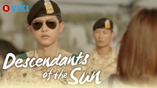 Descendants of the Sun  EP3  Song Joong Ki Comes Out Of Airplane To Greet Song Hye Kyo Eng Sub [upl. by Brandon26]