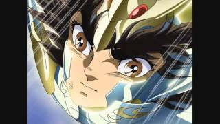 SEIYA ARMADURA DIVINA VS THANATOS  SAINT SEIYA [upl. by Mossman]