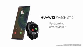 HUAWEI WATCH GT 2  How to Connect Your HUAWEI Mobile [upl. by Sherrie288]