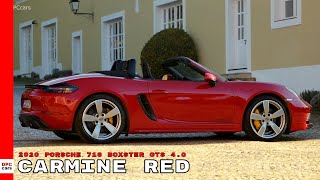 2020 Porsche 718 Boxster GTS 40  Carmine Red [upl. by Emyaj]