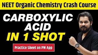 CARBOXYLIC ACID in One Shot  All Concepts Tricks amp PYQs  Class 12  NEET [upl. by Joell]