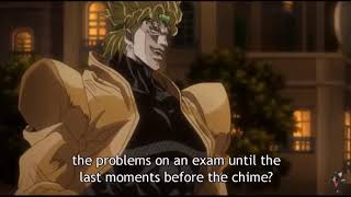 quotOh youre approaching mequot Jojos Bizarre Adventure Dio [upl. by Ayrotal]