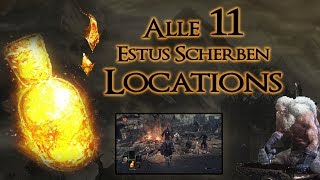 Dark Souls 3  Alle EstusScherben [upl. by Elleinod]