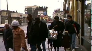 1980s London  Hackney  East London  Driving through Hackney  TNSL030001 [upl. by Aihsemat]