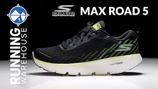 Skechers Max Road 5  Revamped Fit Maximal cushioning and a New HPlate Design [upl. by Slyke]