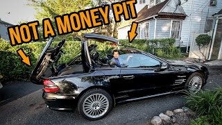 I Fixed The Expensive Convertible Roof On My 8900 SL55 AMG For Free Almost [upl. by Katzman]