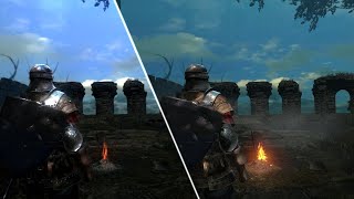 Dark Souls Graphics Comparison Remaster 2018 vs Original 2011 [upl. by Nire888]