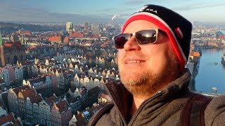 Exploring Gdansk In Winter  Vlog 320 [upl. by Naelcm]