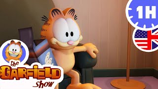 When Garfield meets Eddie Gourmand  HIGHLIGHTS  GARFIELD US [upl. by Ranna]