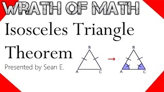 What is the Isosceles Triangle Theorem [upl. by Magnuson]