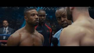 Adonis Creed vs Victor Drago Full First Fight CREED 2 [upl. by Elka]