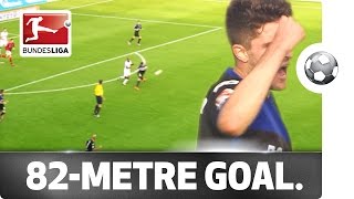 MustSee Stoppelkamps Astonishing Record 82Metre Goal [upl. by Sitnik520]