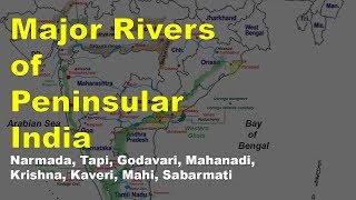 Peninsular Rivers of India  Geography UPSC IAS NDA CDS SSC CGL [upl. by Ziom835]