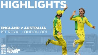 England v Australia Highlights  Billings Hits Maiden Ton In Tense Chase  1st Royal London ODI 2020 [upl. by Nylauqcaj731]