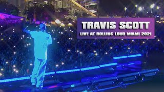 Travis Scott Performs quotTHE SCOTTSquot at Rolling Loud Miami 2021 [upl. by Otes]