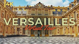 Tour of Versailles 4K  Palace of Versailles [upl. by Htebazila]